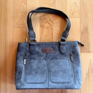 Wrangler Grey/Gray Shoulder Bag or Purse